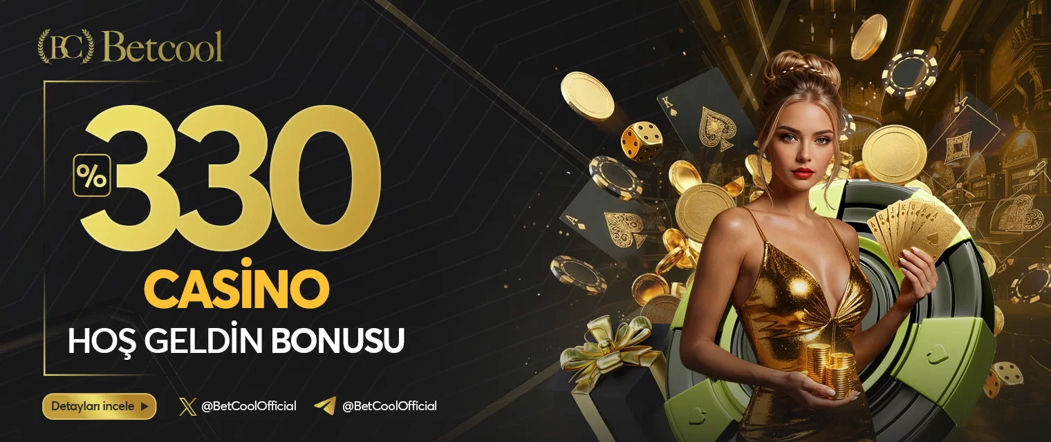 Betcool ilk üç yatırım casino hoş geldin bonusu görsel özeti