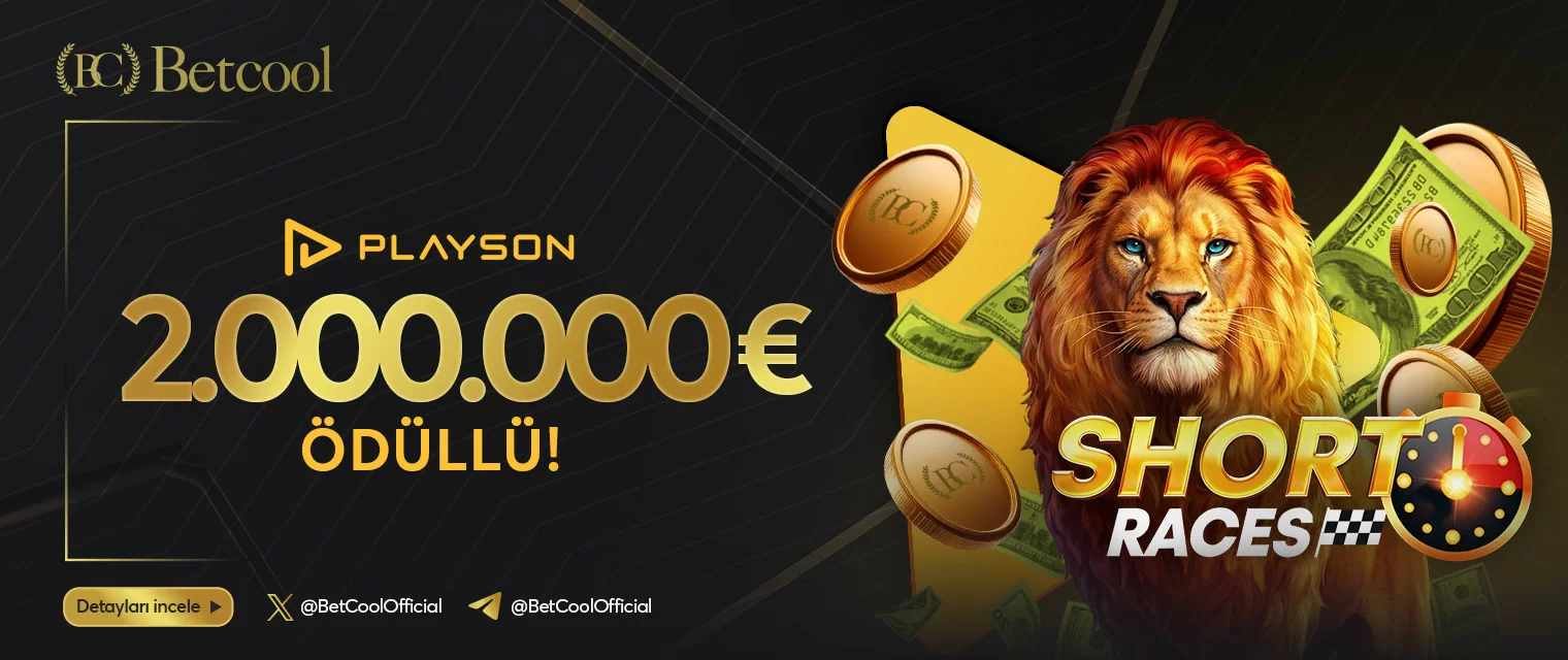 Playson slot turnuvası Betcool ödül havuzu